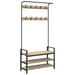 Răcător de paltoane cu raft Stejar Sonoma 95 x 34 x 184 cm - WALTI WALTI