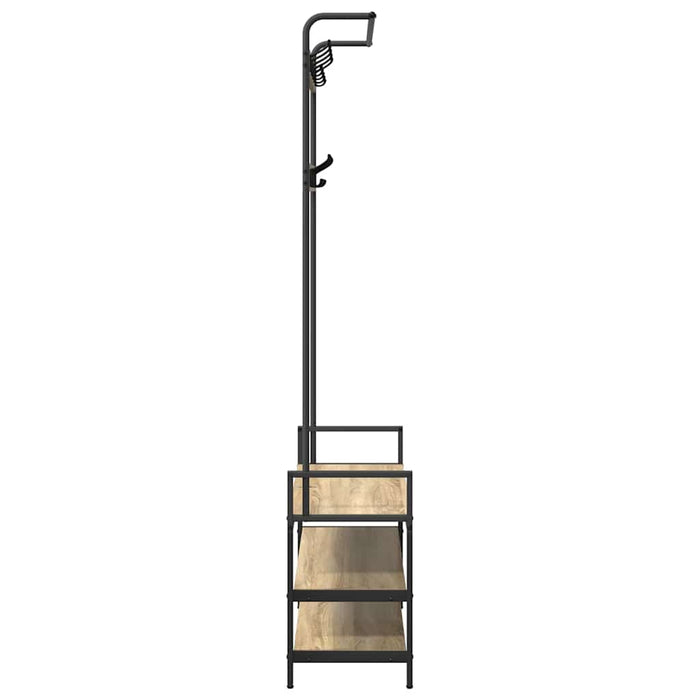 Răcător de paltoane cu raft Stejar Sonoma 95 x 34 x 184 cm - WALTI WALTI