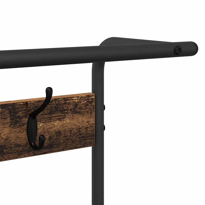 Răcător de paltoane Lemn vechi 95 x 34 x 184 cm Lemn compozit - WALTI WALTI