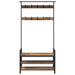 Răcător de paltoane Lemn vechi 95 x 34 x 184 cm Lemn compozit - WALTI WALTI