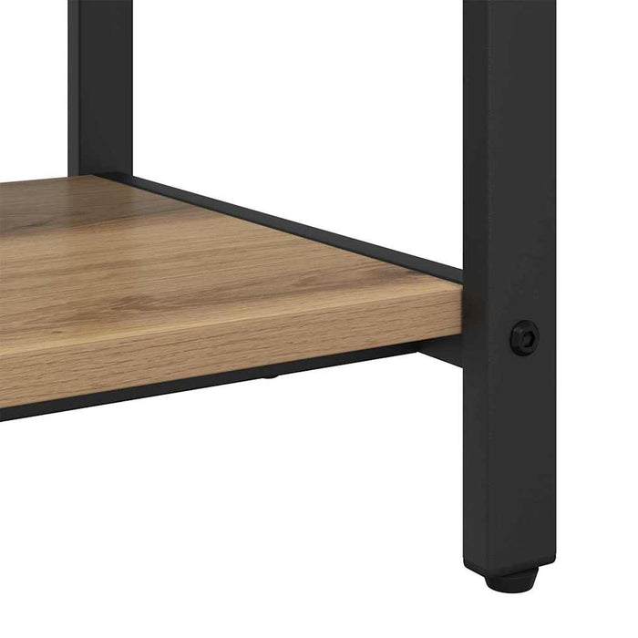 Răcător de paltoane cu raft Stejar Artizanal 95 x 34 x 184 cm - WALTI WALTI