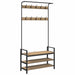 Răcător de paltoane cu raft Stejar Artizanal 95 x 34 x 184 cm - WALTI WALTI