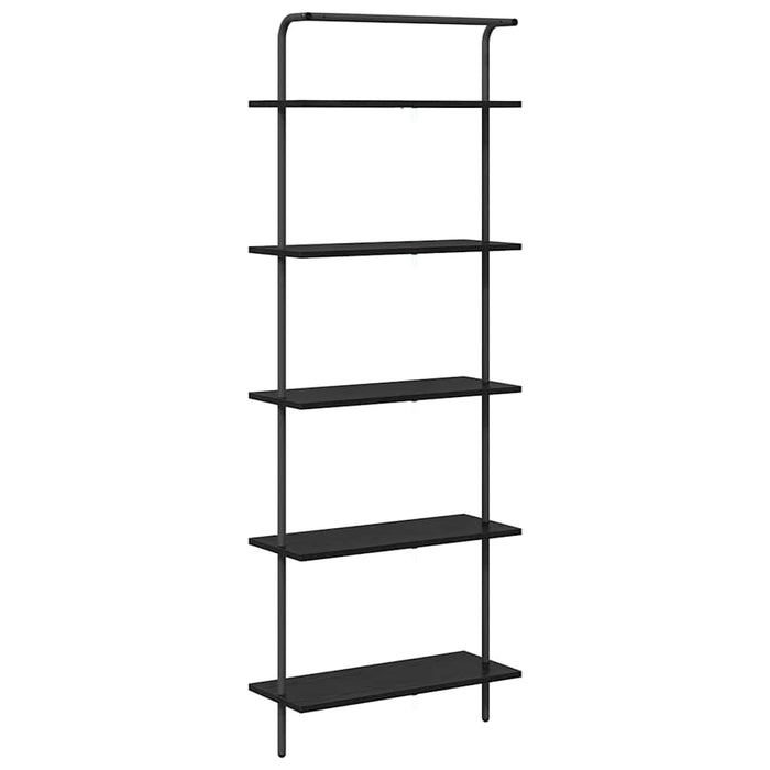 Raft pentru cărți Stejar Negru 60 x 24 x 168 cm Lemn compozit - WALTI WALTI
