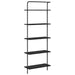 Raft pentru cărți Stejar Negru 60 x 24 x 168 cm Lemn compozit - WALTI WALTI