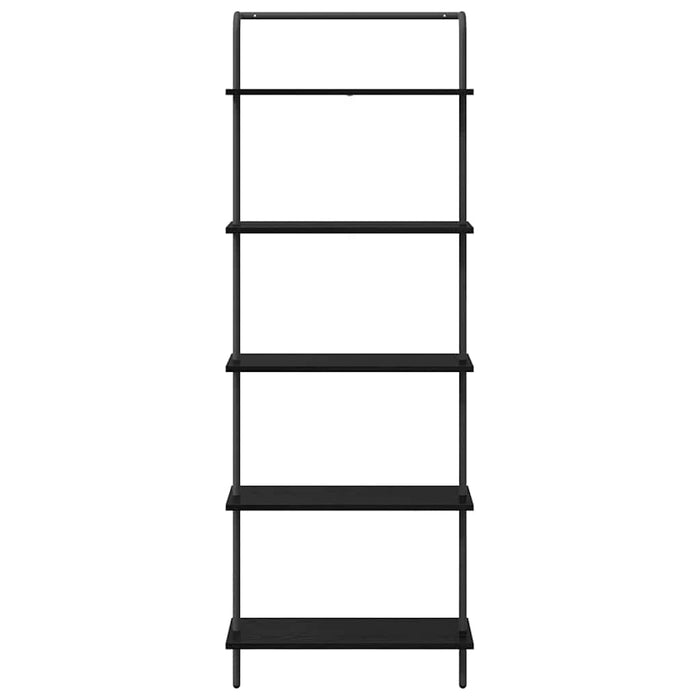 Raft pentru cărți Stejar Negru 60 x 24 x 168 cm Lemn compozit - WALTI WALTI