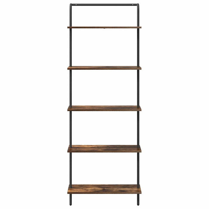 Raft pentru cărți Stejar fumuriu 60 x 24 x 168 cm Lemn compozit - WALTI WALTI