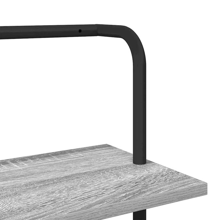 Raft pentru cărți Gri Sonoma 60 x 24 x 168 cm Lemn compozit - WALTI WALTI