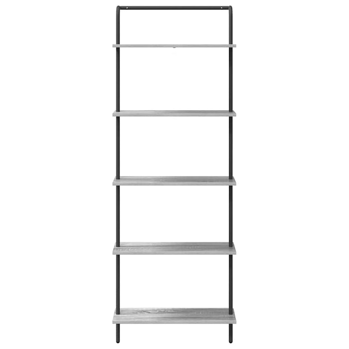 Raft pentru cărți Gri Sonoma 60 x 24 x 168 cm Lemn compozit - WALTI WALTI