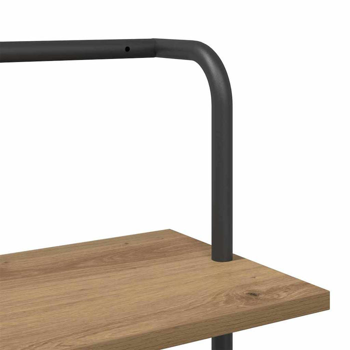 Raft pentru cărți 5 niveluri 60 x 24 x 168 cm Lemn prelucrat WALTI