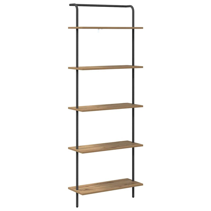 Raft pentru cărți 5 niveluri 60 x 24 x 168 cm Lemn prelucrat WALTI