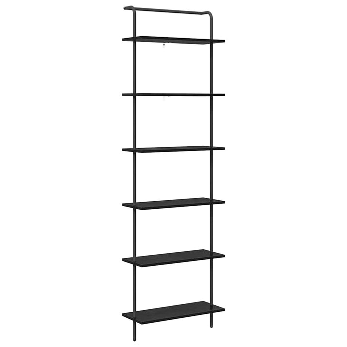 Raft pentru cărți Stejar Negru 60 x 24 x 203 cm Lemn compozit - WALTI WALTI