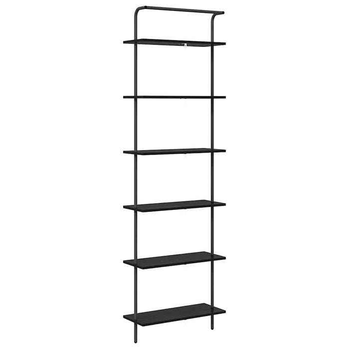 Raft pentru cărți Stejar Negru 60 x 24 x 203 cm Lemn compozit - WALTI WALTI