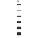 Raft pentru cărți Stejar Negru 60 x 24 x 203 cm Lemn compozit - WALTI WALTI