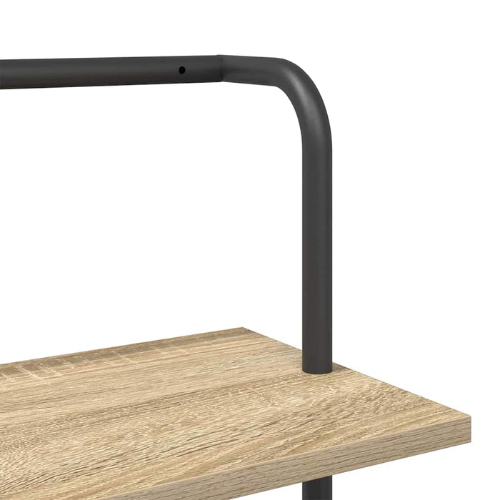 Raft pentru cărți 6 niveluri 60 x 24 x 203 cm Lemn prelucrat WALTI