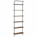 Raft pentru cărți Stejar fumuriu 60 x 24 x 203 cm Lemn compozit - WALTI WALTI