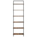 Raft pentru cărți Stejar fumuriu 60 x 24 x 203 cm Lemn compozit - WALTI WALTI