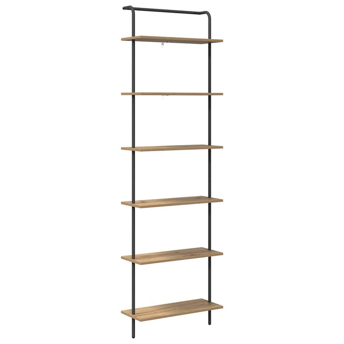 Raft pentru cărți Stejar Artizanal 60 x 24 x 203 cm - WALTI WALTI
