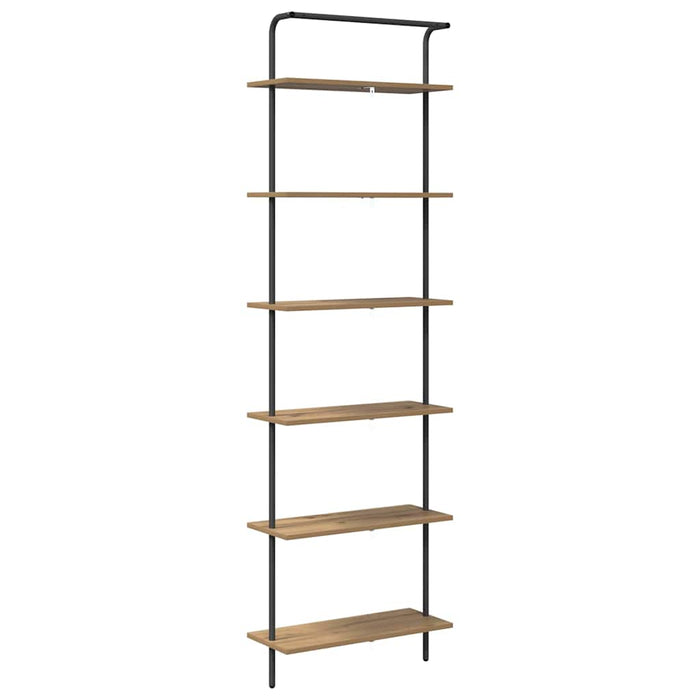 Raft pentru cărți Stejar Artizanal 60 x 24 x 203 cm - WALTI WALTI