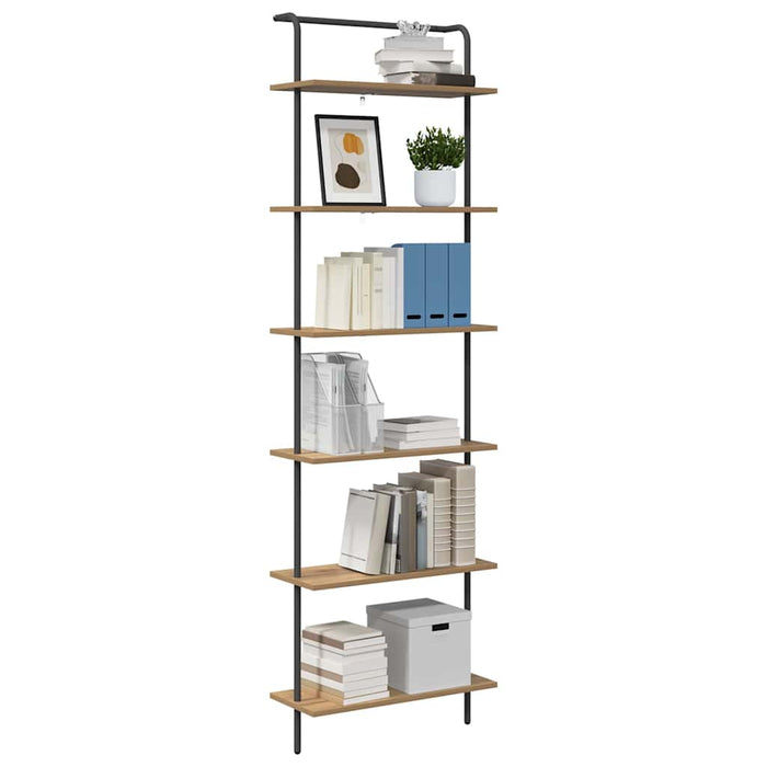 Raft pentru cărți Stejar Artizanal 60 x 24 x 203 cm - WALTI WALTI