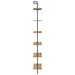 Raft pentru cărți Stejar Artizanal 60 x 24 x 203 cm - WALTI WALTI