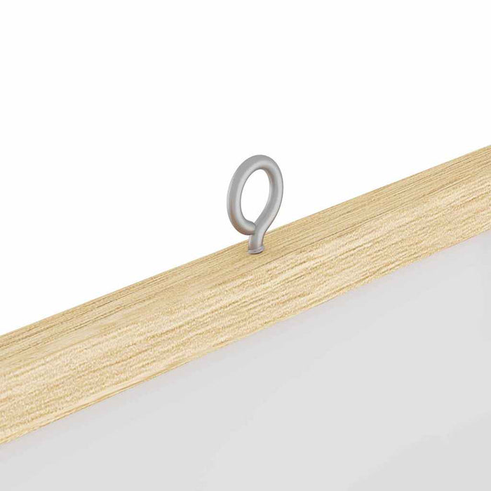 Tablă albă magnetică Alb 80 x 1.4 x 80 cm Lemn masiv de pin - WALTI WALTI