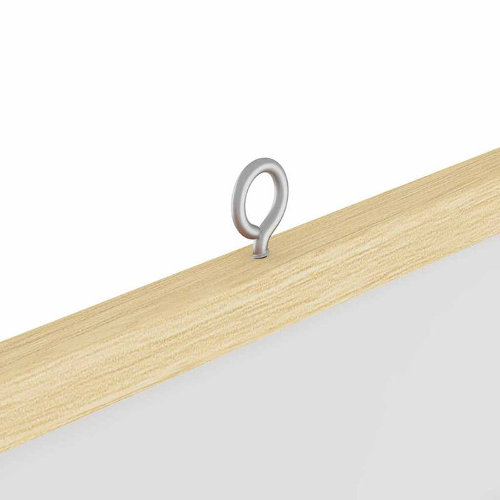 Tablă albă magnetică Alb 100 x 1.4 x 100 cm Lemn masiv de pin - WALTI WALTI