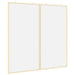 Tablă albă magnetică Alb 100 x 1.4 x 100 cm Lemn masiv de pin - WALTI WALTI