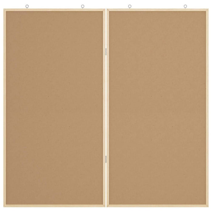 Tablă albă magnetică Alb 100 x 1.4 x 100 cm Lemn masiv de pin - WALTI WALTI
