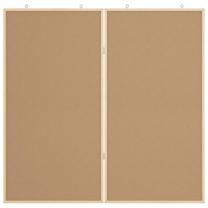 Tablă Manual Negru 100 x 1.4 x 100 cm Lemn masiv de pin - WALTI WALTI