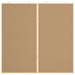 Tablă Manual Negru 100 x 1.4 x 100 cm Lemn masiv de pin - WALTI WALTI