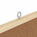 Panou de plută Manual Maro 80 x 1.4 x 80 cm Lemn masiv de pin - WALTI WALTI