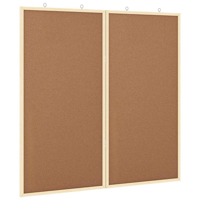 Panou de plută Manual Maro 80 x 1.4 x 80 cm Lemn masiv de pin - WALTI WALTI