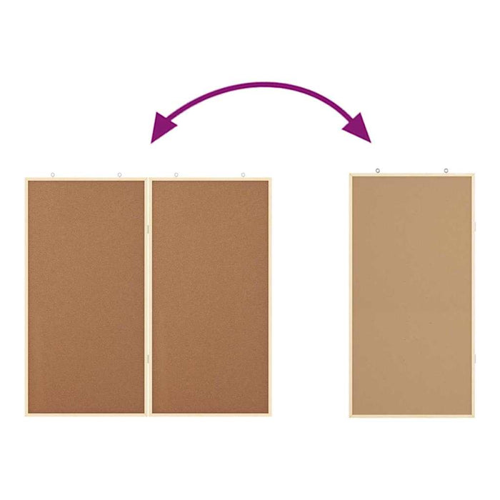 Panou de plută Manual Maro 100 x 1.4 x 100 cm Lemn masiv de pin - WALTI WALTI