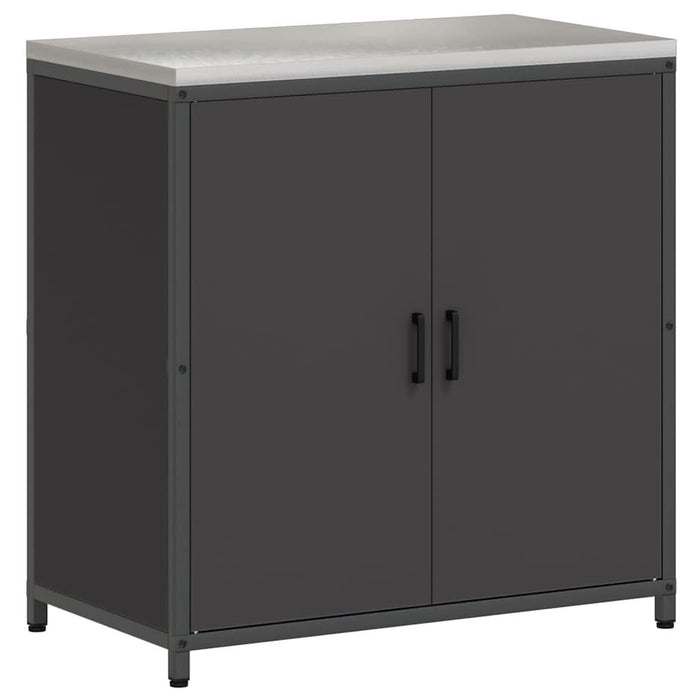 Set de Depozitare pentru Bucătărie 3 pcs Negru 210 x 50 x 92 cm - WALTI WALTI