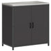Set de Depozitare pentru Bucătărie 3 pcs Negru 210 x 50 x 92 cm - WALTI WALTI
