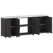 Set de Depozitare pentru Bucătărie 3 pcs Negru 210 x 50 x 92 cm - WALTI WALTI
