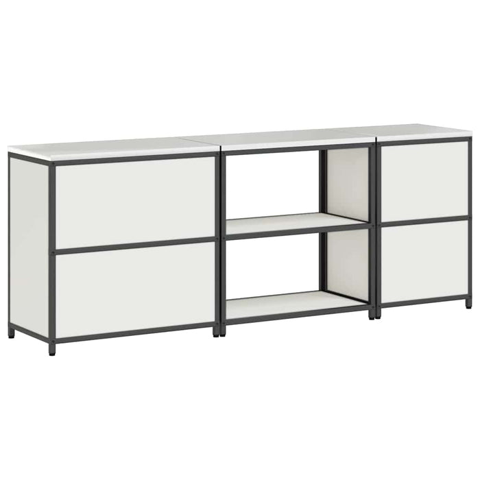Set de Depozitare pentru Bucătărie 3 pcs Alb 210 x 50 x 92 cm - WALTI WALTI