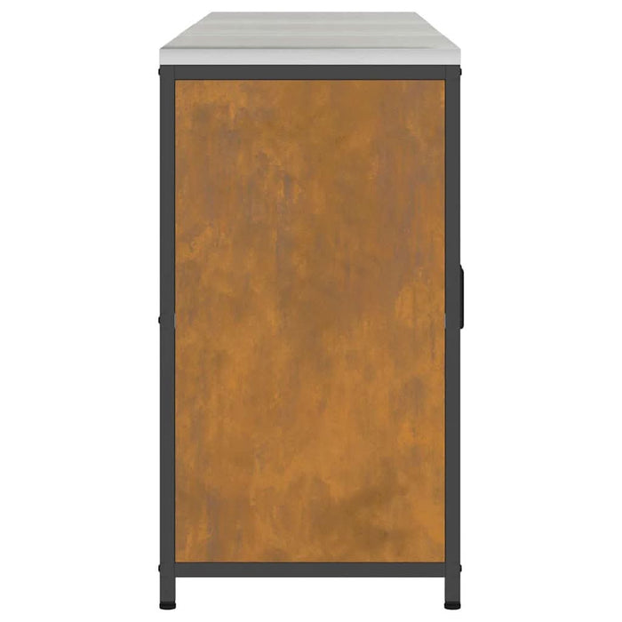 Set de Depozitare pentru Bucătărie cu raft Altele cu depozitare cu ușă 3 pcs Ruginit - WALTI WALTI
