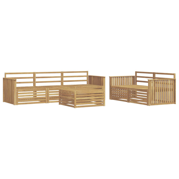 Set de canapele de exterior 6 buc. Alb WALTI