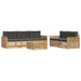 Set de canapele de exterior 6 pcs Alb și antracit - WALTI WALTI