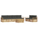 Set de canapele de exterior 7 pcs Alb și antracit - WALTI WALTI