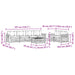 Set de canapele de exterior 7 pcs Alb și antracit - WALTI WALTI