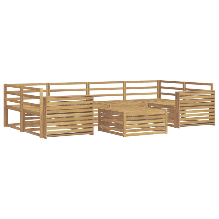 Set de canapele de exterior 7 pcs Alb WALTI