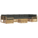 Set de canapele de exterior 8 pcs Alb și antracit - WALTI WALTI