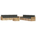 Set de canapele de exterior 9 pcs Alb și antracit - WALTI WALTI