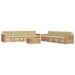 Set de canapele de exterior 9 pcs Alb și Bej - WALTI WALTI