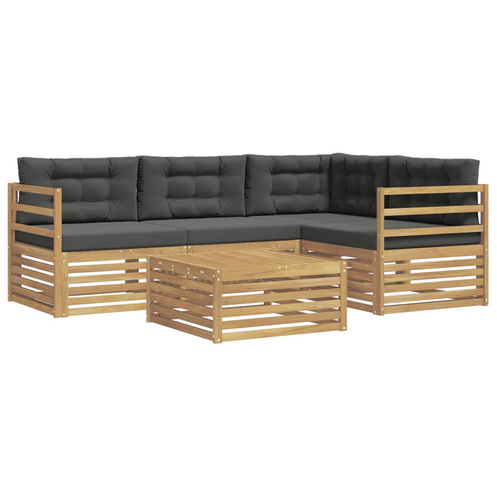Set de canapele de exterior cu pernă 5 pcs - WALTI WALTI