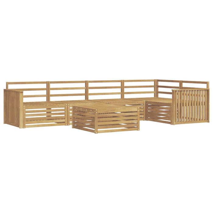 Set de canapele de exterior 6 pcs Alb 79 x 79 x 37 cm WALTI
