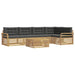 Set de canapele de exterior 6 pcs Alb și antracit - WALTI WALTI