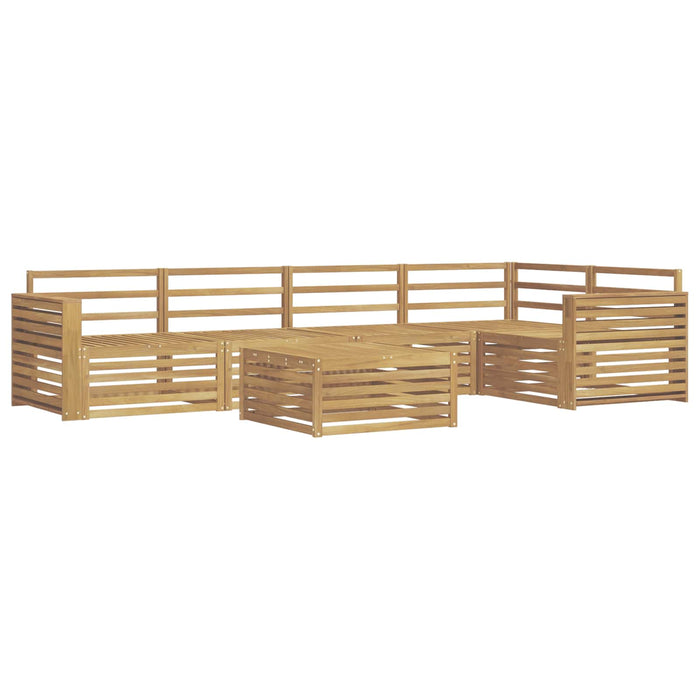 Set de canapele de exterior 6 pcs Alb 79 x 79 x 37 cm WALTI